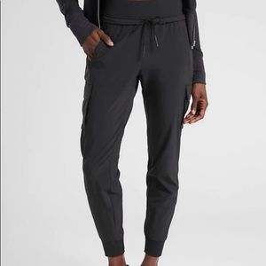 Athleta Black Sutton Joggers ECU